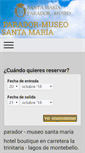 Mobile Screenshot of paradorsantamaria.com.mx